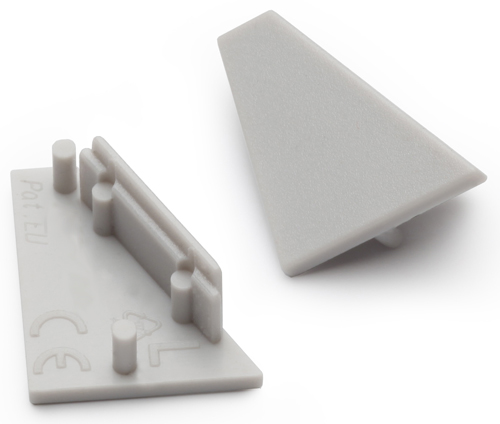 Produit — Terminaison CORNER14 gris (set de 2)