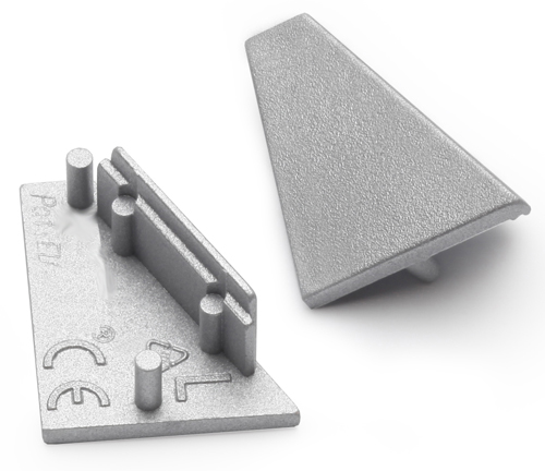 Produit — Terminaison CORNER14 argent (set de 2)