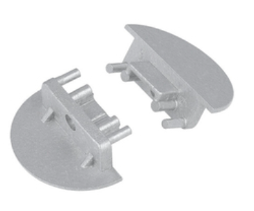 Produit — Terminaison GROOVE10 gen2 with hole argent [20pcs]