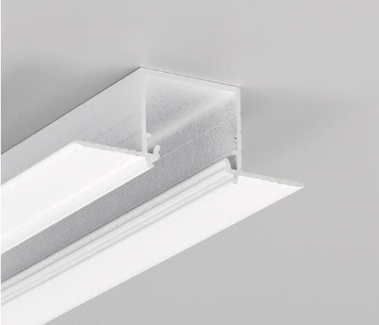Produit — Profilé LED LINEA-IN20 TRIMLESS EE7F 2m blanc painted /plastic bag