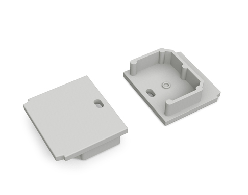 Produit — Terminaison LINEA-IN20 TRIMLESS with hole gris [20pcs]
