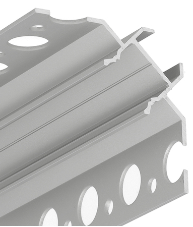 Produit — Profilé LED UNI-TILE12 90deg C PLUS 2m anodisé