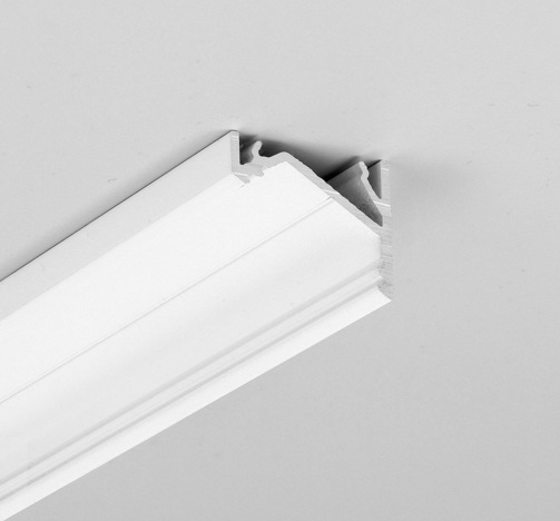 Produit — Profilé LED CORNER16.v2 AC-6/TY 2m blanc painted /plastic bag