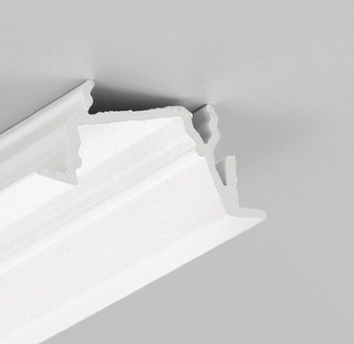 Produit — Profilé LED DIAGONAL14 F/TY 1m blanc painted /plastic bag