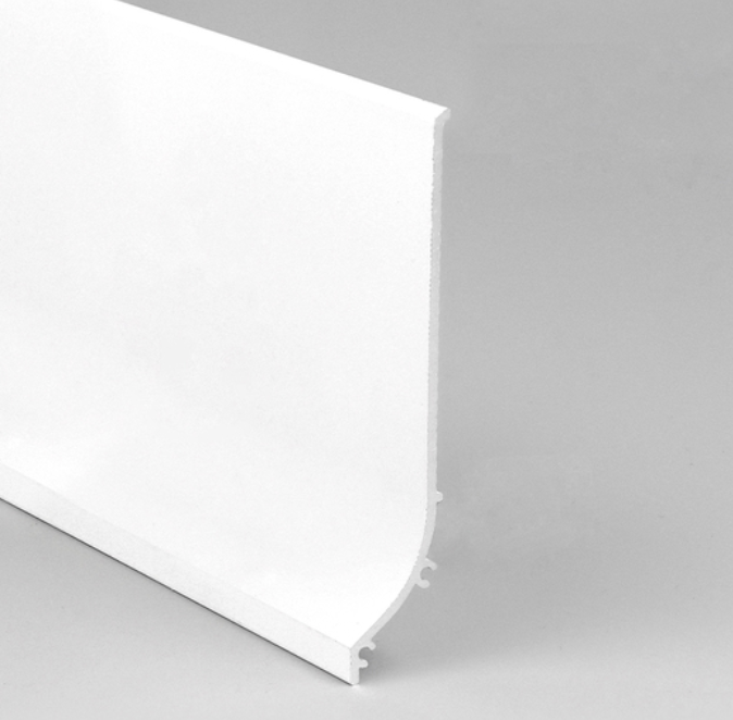 Produit — fini(set x2)hing profile BASE 2m blanc painted /plastic bag