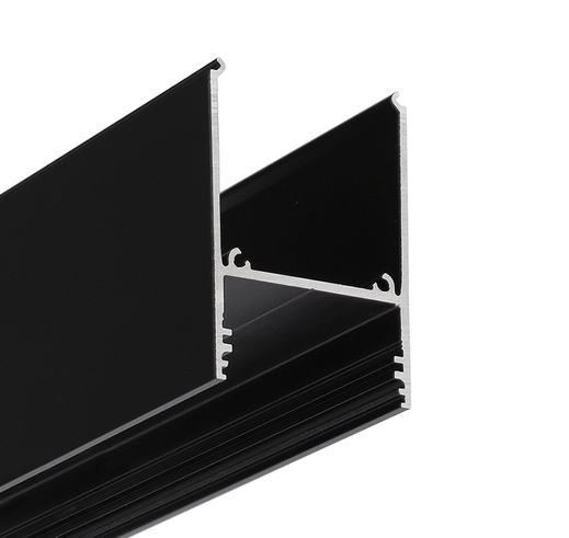 Produit — Profilé LED COMBO30-01 ACDE-9 1m noir anodisé /plastic bag