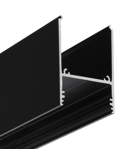 Produit — Profilé LED COMBO30-01 ACDE-9 2m noir anodisé /plastic bag