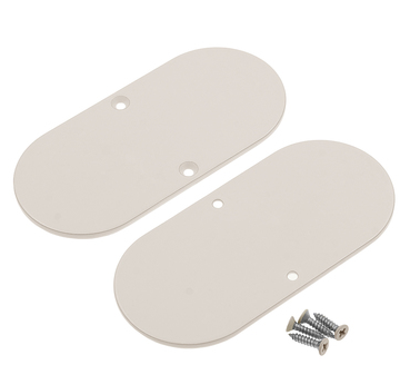 Produit — Terminaison NAMI23-D9 metal almond beige painted [2pcs]