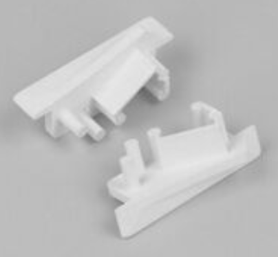 Produit — Terminaison DIAGONAL10 with hole blanc (set x2)