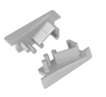 Produit — Terminaison DIAGONAL10 with hole argent (set x2)