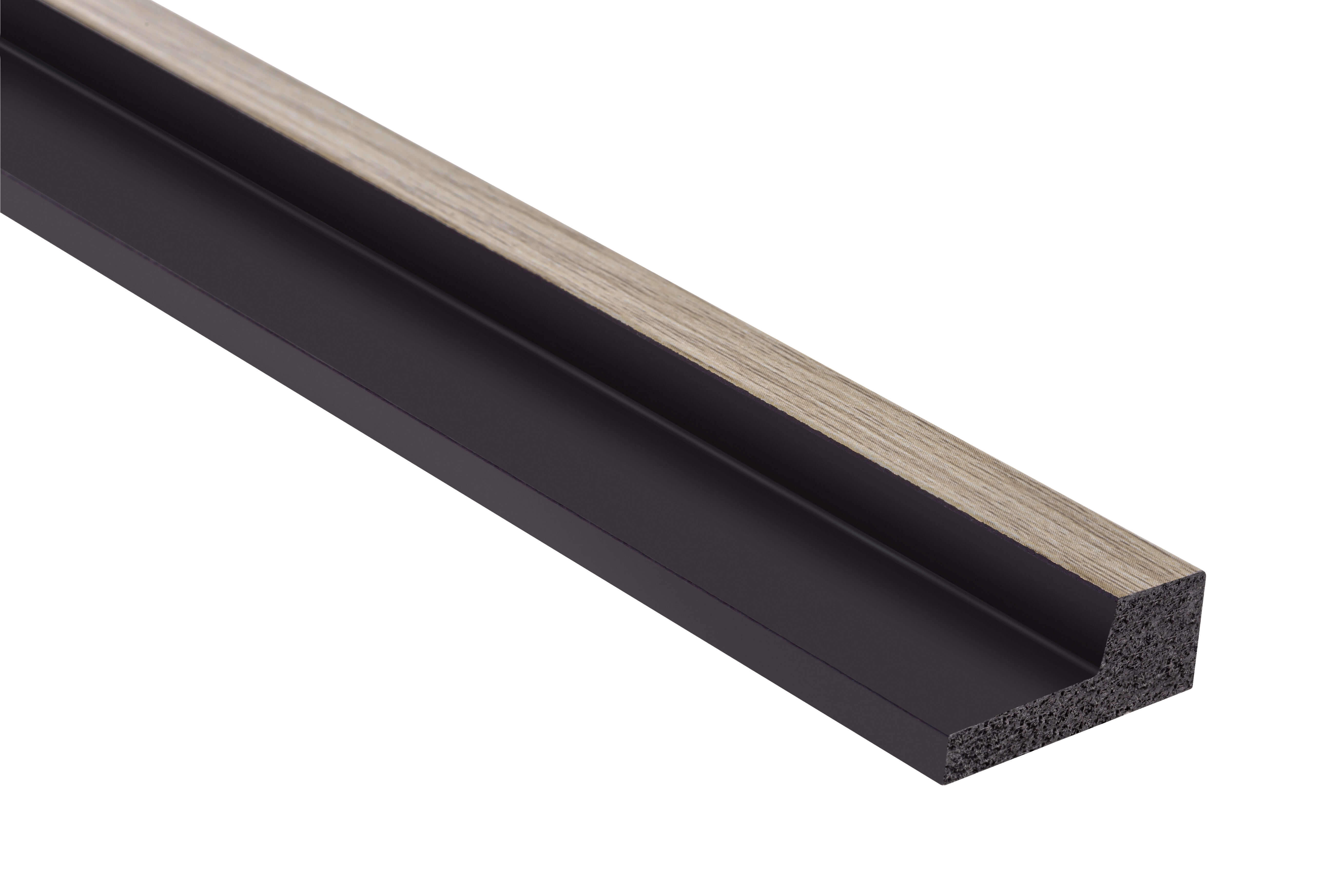 Panneau decor lamelli grau droite