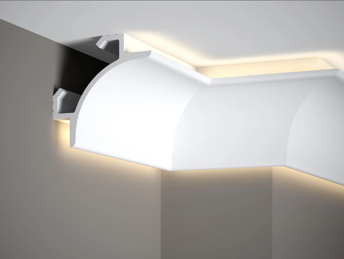cornice Corniche pour LED QL001 2M - STANDARD