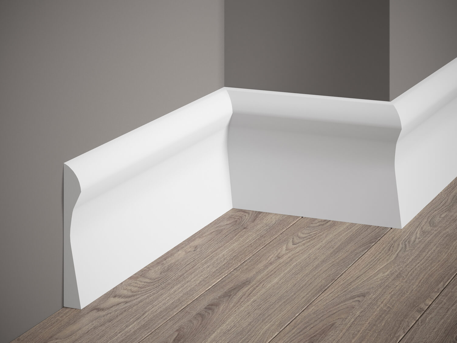 Produit — Moulure Plinthe QS003P 2M - PREMIUM