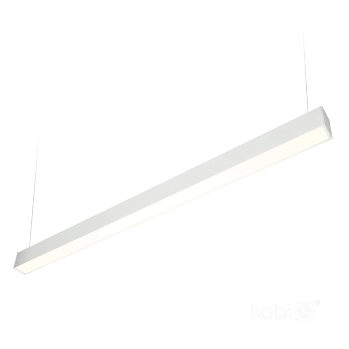 plafoniera lineare LED IP20 Koline Pro 1M20 20W 4000K 4800L Connectable biancohe