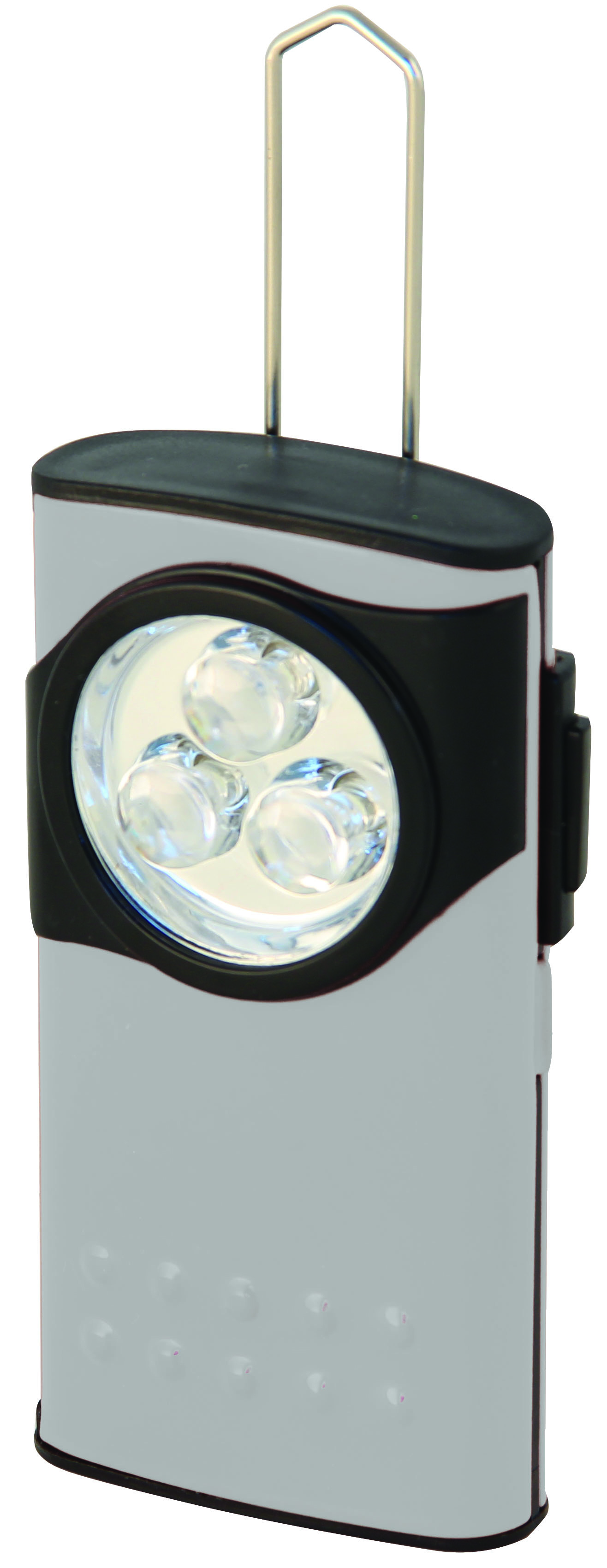 Produit — Lampe de poche 3 LED avec crochet -COMPACT2