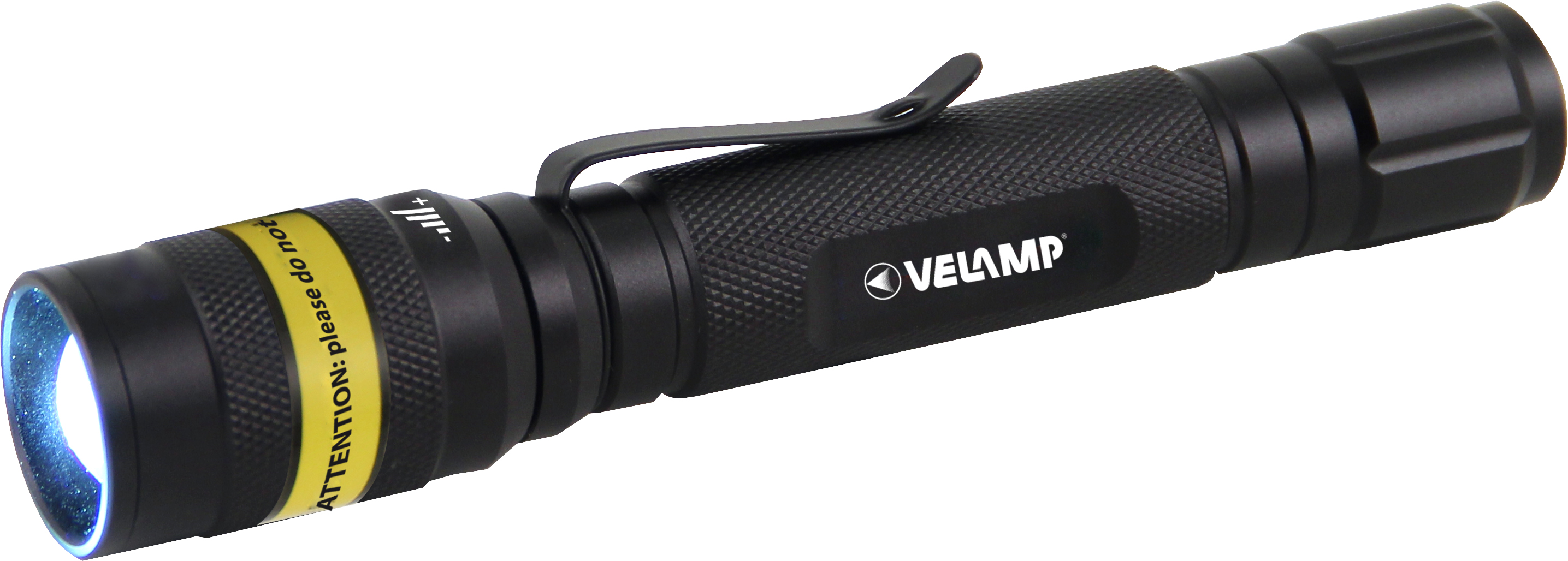 Produit — Lampe torche LED 3W CREE en alu - Avec interrupteur tactique et zoom