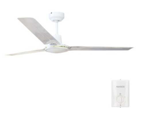Produit — Ventilateur de plafond Bauala avec lumière CCT réglable noir