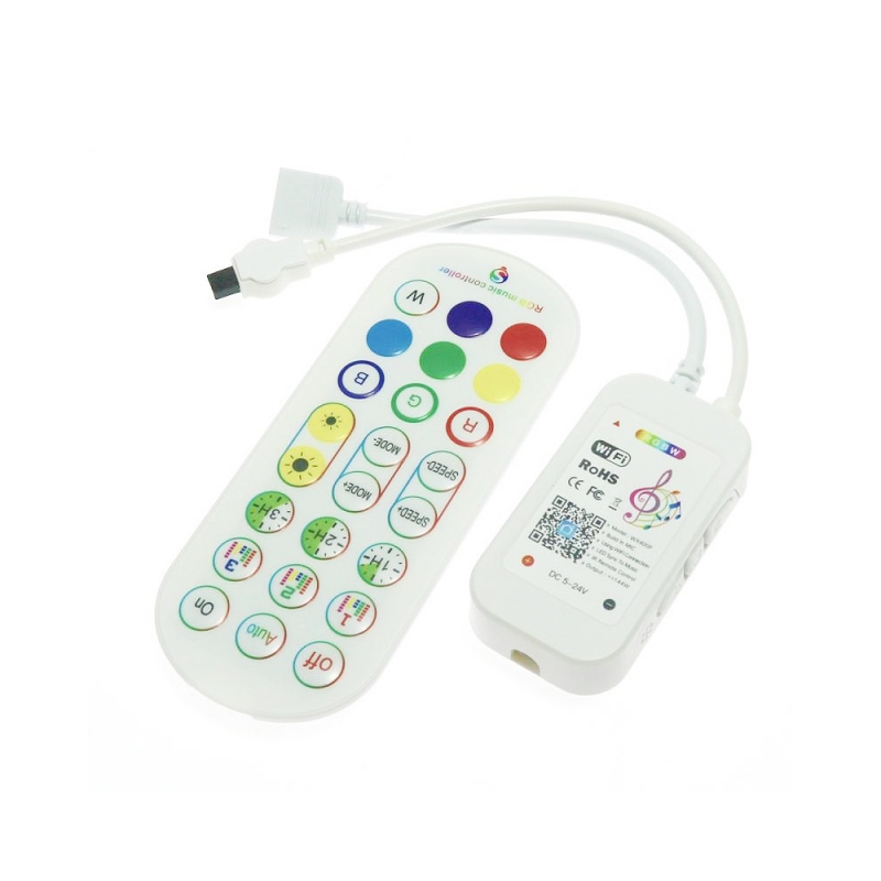 Produit — Contrôleur Wifi Pour Bandes Led Rgb+C/rgb+W