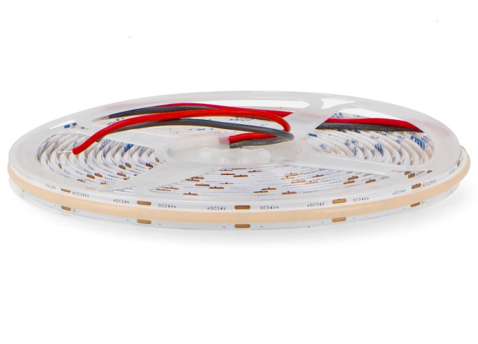 Produit — Ruban Led 24V Cob Vert Ip20 14W/m - 5 Mètres
