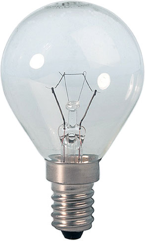 Produit — Ampoule Incand. Ronde Four 300° 25W E14