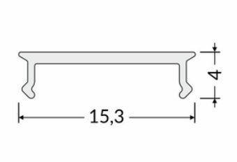 Dimensions — Diffuseur C3 2m transparent