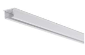 Tringle à rideau simple coulissant white - 1m