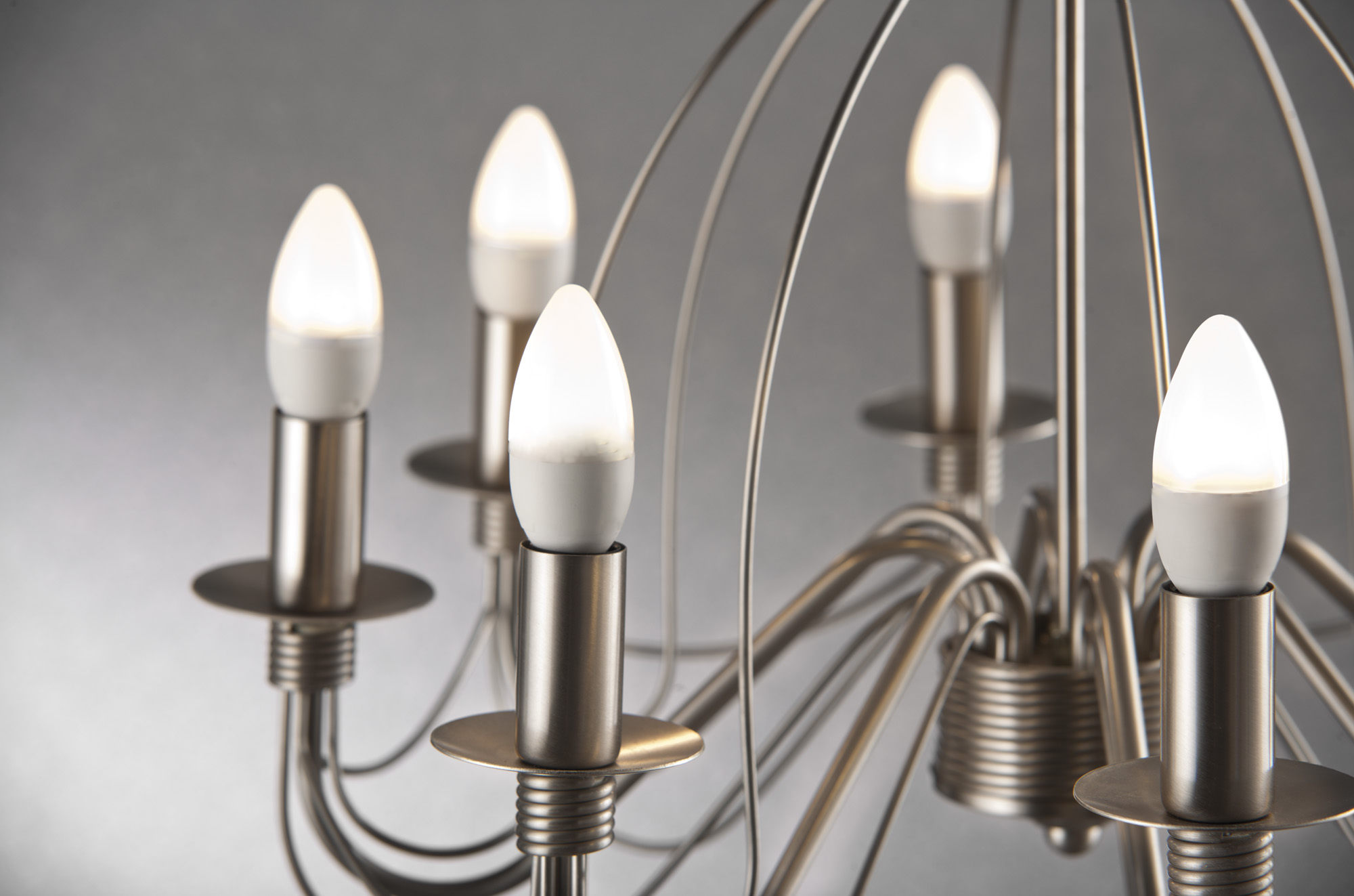 Produit — Ampoule LED SMD Flamme lisse opale 3000K 6W 500L E14 -Bx1