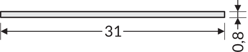 Dimensions — Diffuseur A9 1m opal