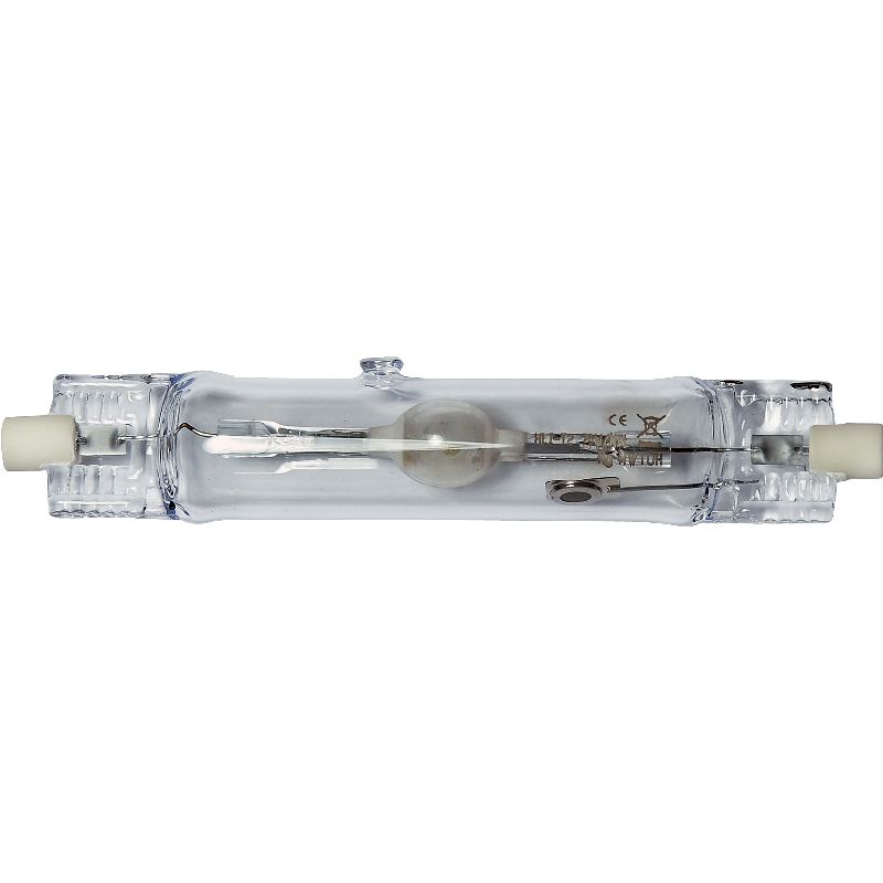 Ampoule Iodure Métallique 70W RX7S 3000K - 5500 Lumens - 220V - Neuf Sous Blister - Durée De Vie 12000h