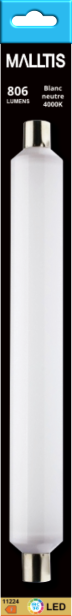 Tube Linolite LED SMD 9W 4000K 806L S19 - IRC90
