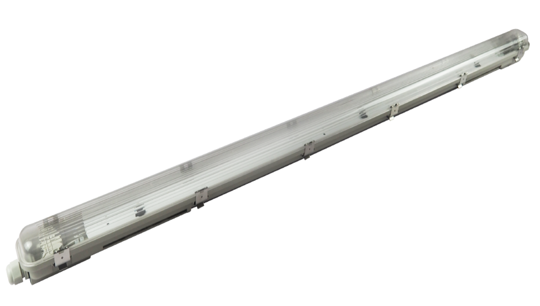 Réglette étanche 1m50 LED IP65 1xT8 24W 4000K