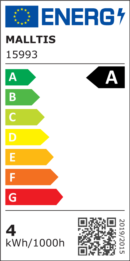 Ampoule LED Fil. (D) Std claire 4000K 3,8W 806L B22 - classe A