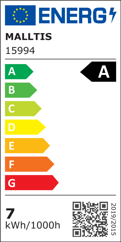 Ampoule LED Fil. (D) Std claire 3000K 7W 1521L E27 - classe A