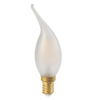 Ampoule LED Fil. Flamme CDV Dépolie 2700K 4W 450L E14 IRC90