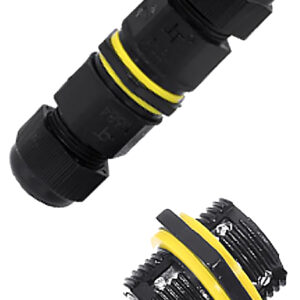 Connecteur raccord 1+1 IP68 section câble 5-9 mmm
