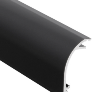 Joue profilé LED WAY10 C /2m alu laqué noir (C)