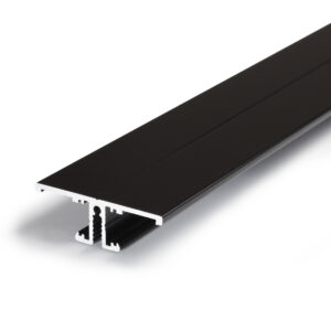 Profilé LED BACK10 /2m alu anodisé noir (A/UX)