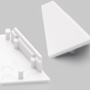 Terminaison CORNER27 blanc (set de 2)