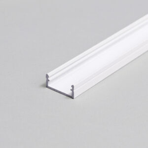Profilé LED BEGTON12 /2m alu laqué blanc (J/S)