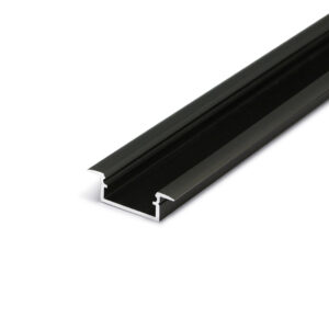 Profilé LED BEGTIN12 /1m alu anodisé noir (J/S)