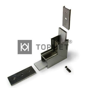 Raccord LINEA20 coude 90° noir