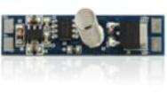 Interrupteur sensitif profilé compatible - Tactile ON/OFF - dimmable - Memoire 12/24V