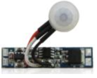 Détecteur infra rouge profilé compatible - on/off - 12/24V