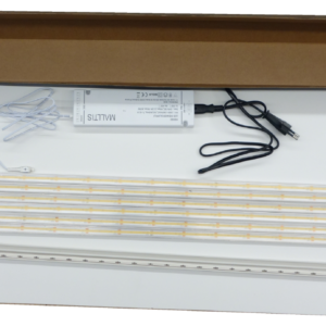 KIT LED RAYON - 6 réglettes de 1m 9,6W/m 3000K IRC90 - driver 60W