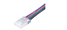 Connecteur TDG10-4 Strip LED COB 4 Pin 10mm IP20 150mm BRGB 24V - Boîte de 5