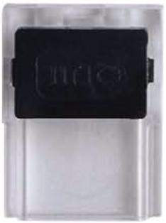 Connecteur BAC10-2 Simple strip LED SMD 2 Pin 10mm IP20 24V - Boîte par 5