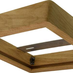 Cadre en bois 300x300 pour panel - Chêne clair