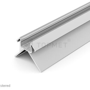 Profilé LED UNI-TILE12 /2M50 alu anodisé (90° C)