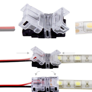 Prolongateur strip LED 10mm 2 contacts