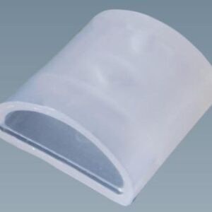 Terminaison silicone pour strip LED silicone 8-10mm